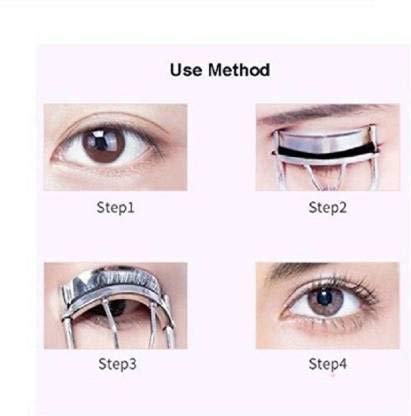 Tomex WZA Premium Eyelash Curler For Women Girls And Bride  Parlor Eye Makeup Accessory Easily Roll Over - Image 3