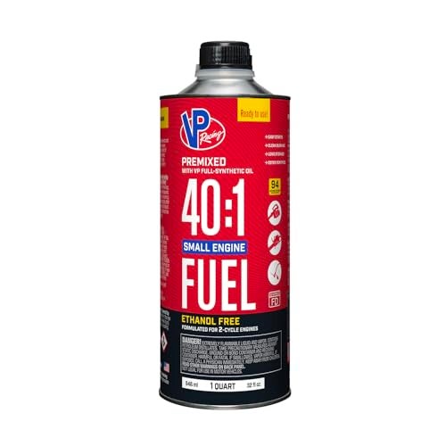 VP Racing Fuels 6295 Ready to Use 401 Premixed 2Cycle Small Engine Fuel SEF  Quart