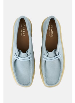clarks Women Standard Wallabee Cup Lace Up Shoes, Sky Blue  - Image 3
