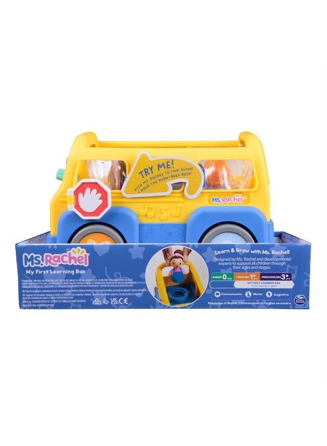 Ms. Rachel My First Learning Bus Electronic Toy - Image 1