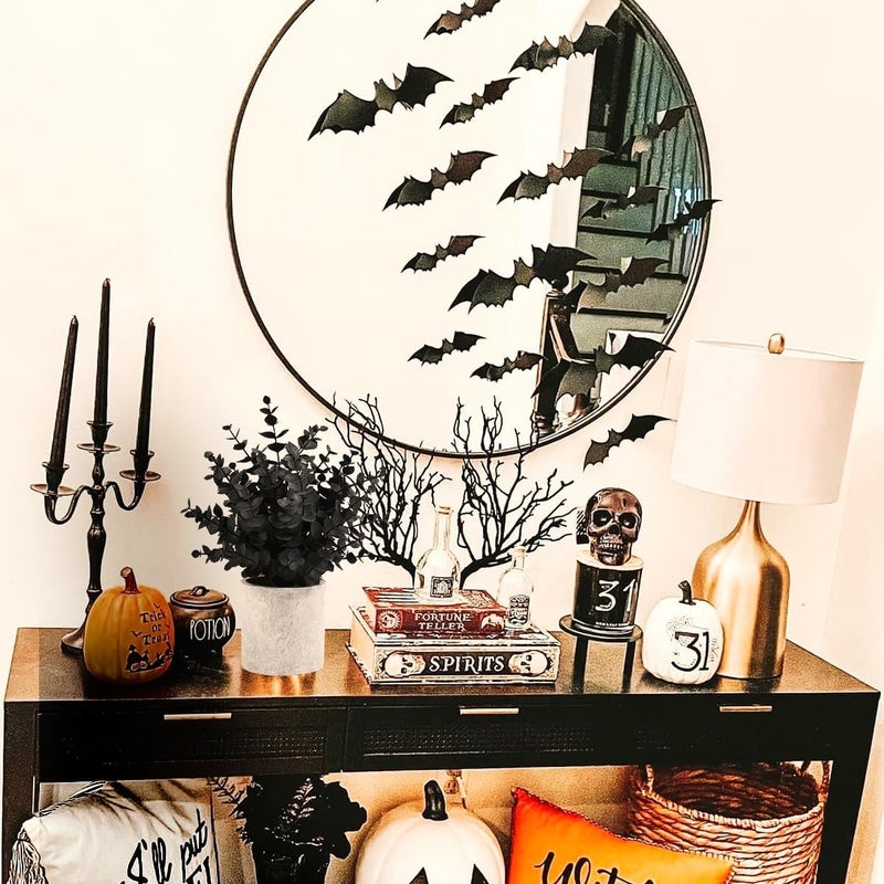 Coferset 2 Pack Black Fake Eucalyptus Plants - Image 3