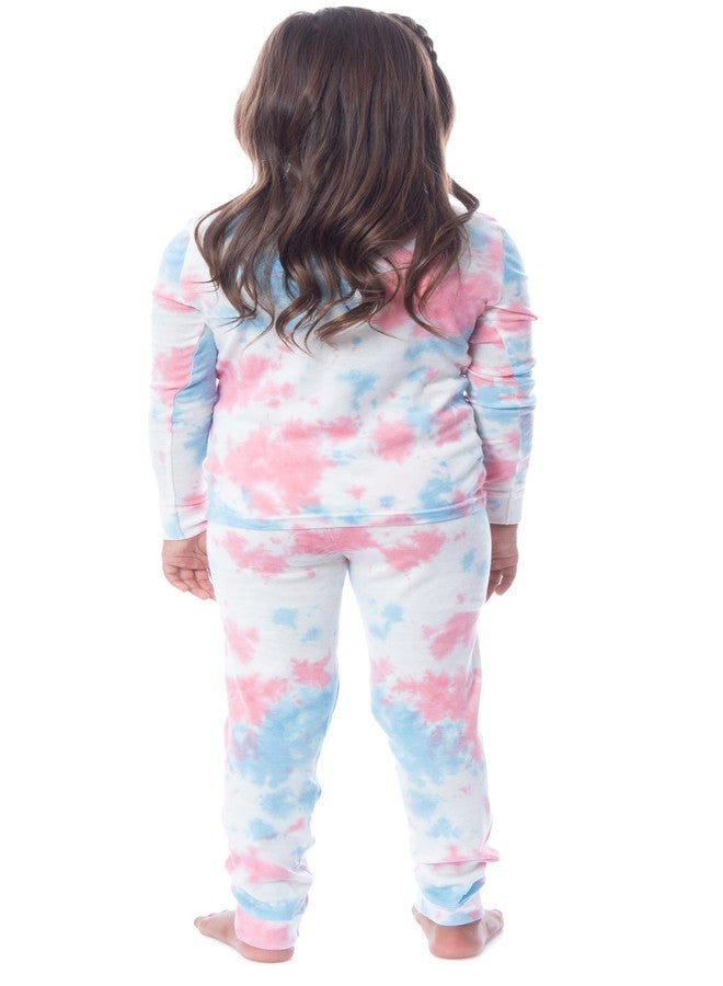INTIMO Barbie Girls' Princess Doll Unicorn Unisex Child 2 Piece Sleep Pajama Set (10) - Image 5