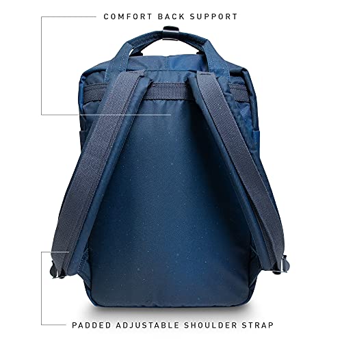 Doughnut Macaroon Classic Sky Series 16L Backpack, Lightweight Water-Resistant Daypack with 14" Laptop Compartment, Unisex Casual Travel & School Bag - Image 2