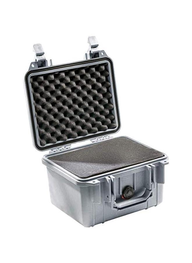 Pelican 1300 Silver Foam Camera Case  - Image 2