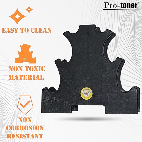 Protoner Dumbbell Rack for 3 Pairs of PVC Dumbbells - Image 2