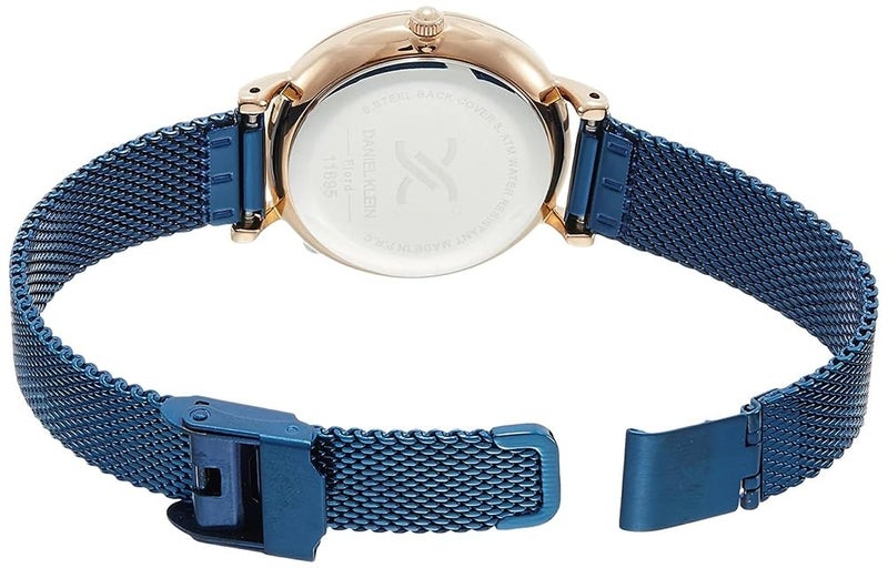 Daniel Klein Metal Fiord-Ladys Analog Blue Dial Women's Watch-Dk11695-7 - Image 5