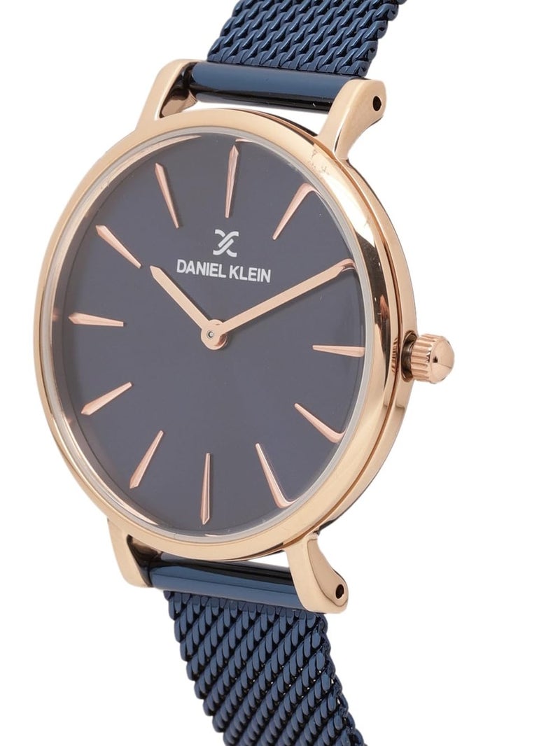 Daniel Klein Metal Fiord-Ladys Analog Blue Dial Women's Watch-Dk11695-7 - Image 4