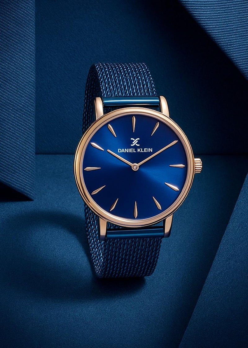 Daniel Klein Metal Fiord-Ladys Analog Blue Dial Women's Watch-Dk11695-7 - Image 2