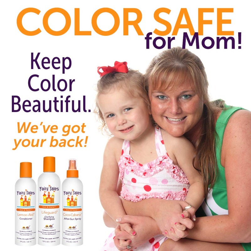 Fairy Tales Swim Shampoo for Kids - 32 oz | Made with Natural Ingredients in the USA | Chlorine Removal Swimmer Shampoo for Kids | No Parabens, Sulfates, or Synthetic dyes - Image 5