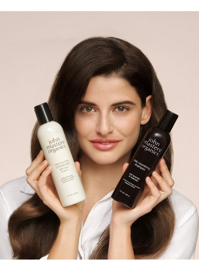 John Masters Organics | Daily Nourishing Conditioner with Citrus & Neroli | Detangle | Frizz Control | Oily Scalp | Silicone & Paraben Free 8 oz - Image 4