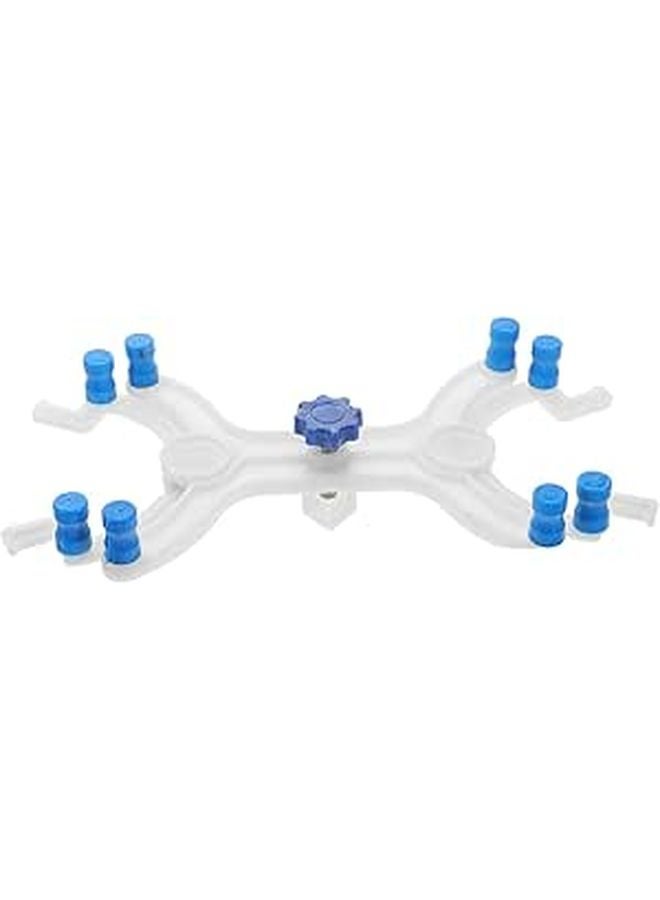 Laboratory Burette Clamp Butterfly Style with Flask Holder Plastic for Lab Stand - Image 1