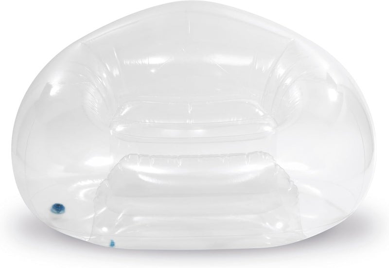 Intex Inflatable Beanless Bag Chair - Transparent - Image 5