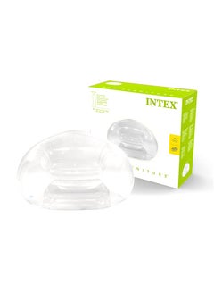 INTEX Beanless Bag Inflatable Lounge Chair - Transparent 1.37m x 1.27m x 74cm  - Image 4