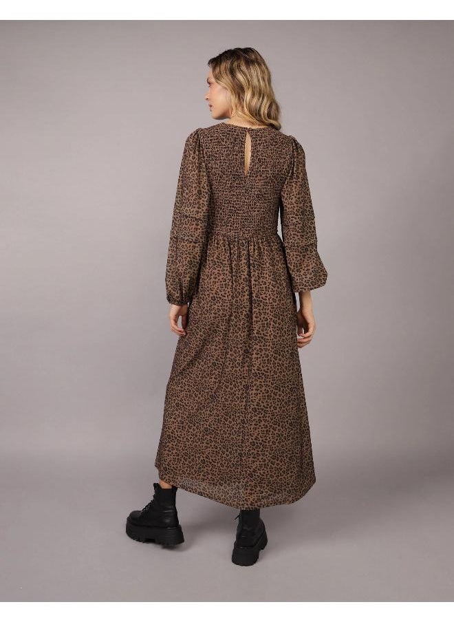 American Eagle AE Smocked Midi Dress  - Image 2