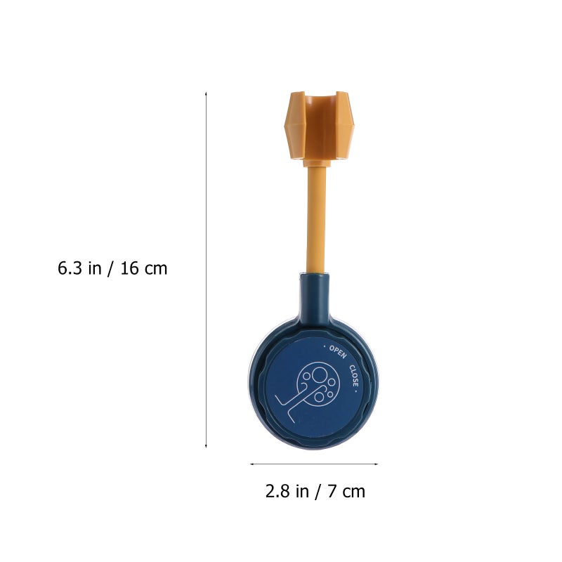 Shower Head Holder Stand, Adjustable Bracket for Bath Nozzle, Self-Adhesive Wall Mount - Image 2