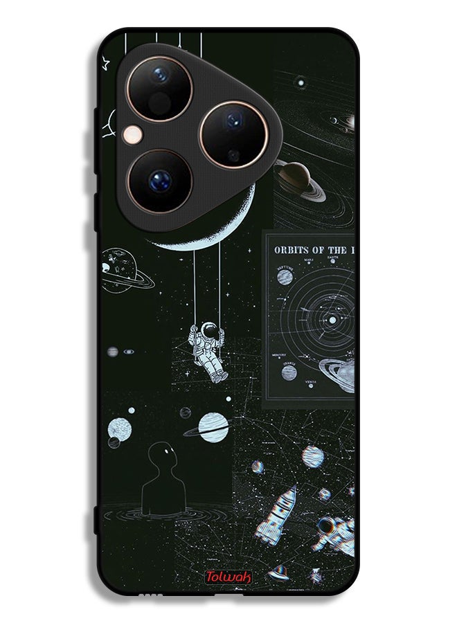 Tolwak Huawei Pura 80 Protective Case Cover Orbits Of The Planets - Image 1