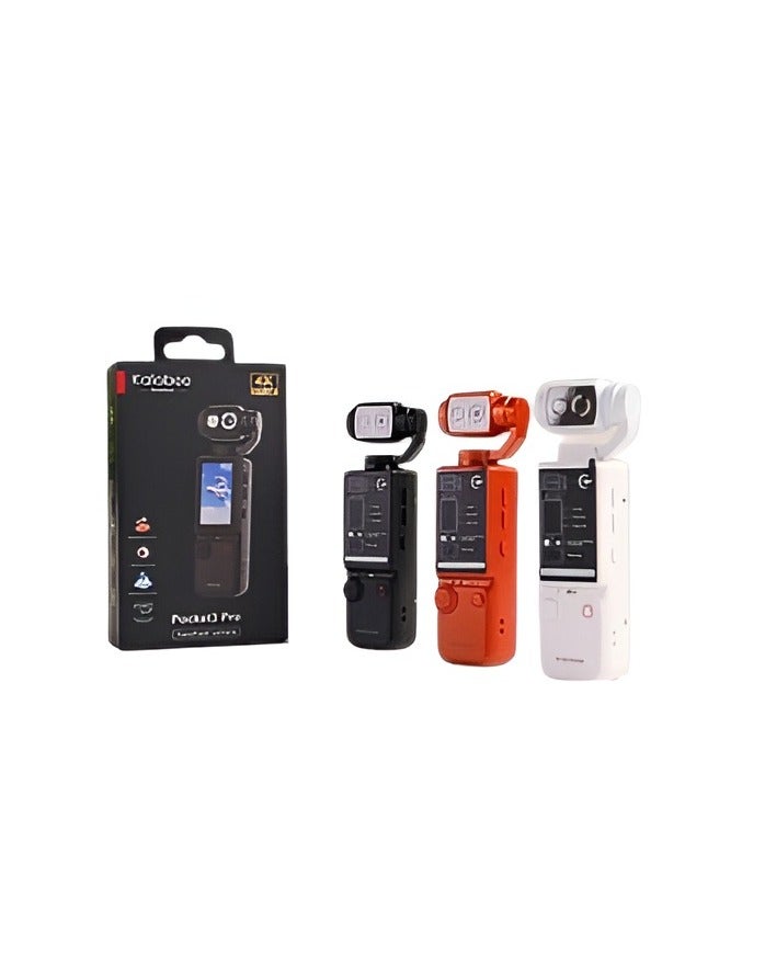 Kalobee Pocket 3 Pro Handheld Camera with 180° Rotating Lens, 1080p HD Resolution, 1.9-inch Screen, SD Card Slot, and 4K Video Recording - Image 5