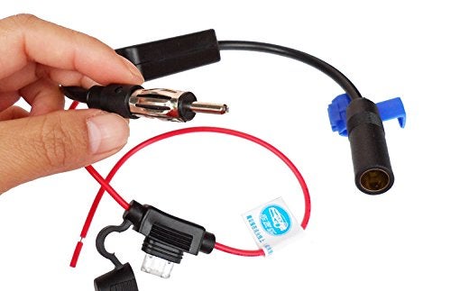 KUNFINE Universal Auto Car Radio FM Antenna Signal Booster Amp Amplifier for Marine Car Vehicle Boat RV 12V Signal Antenna Enhance - Image 4