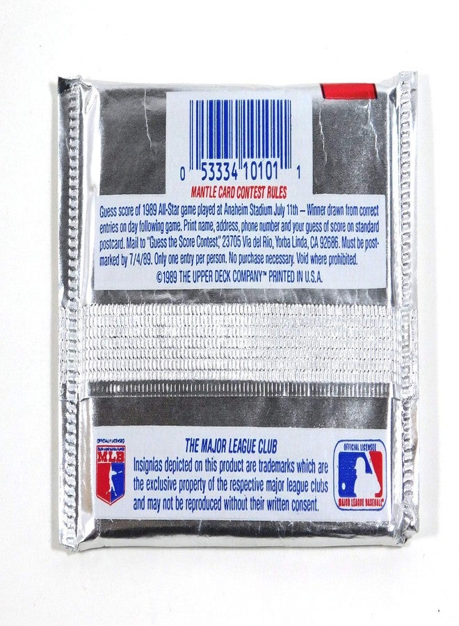 Upper Deck 1989 MLB Baseball Collectible Card Pack (15 Cards) - Ken Griffey Jr. RC - Image 3