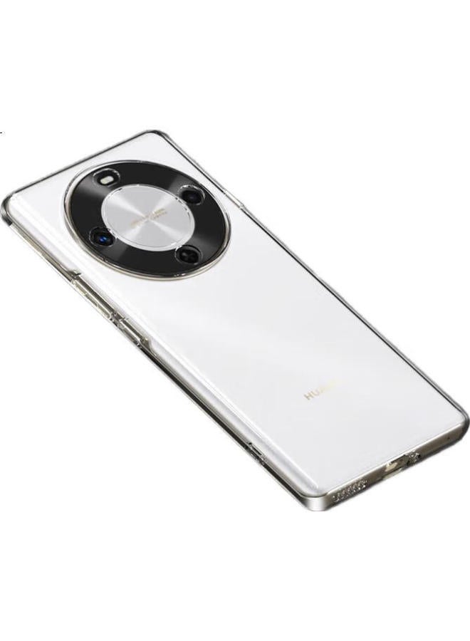 YIOU Yiyou, Suitable For Huawei Enjoy 70X Phone Case, Protective Cover For Huawei Enjoy 70X, Full Lens Protection, Simple Skin-Friendly Transparent Soft Case, Reduces Fingerprints, Outer Back Shell - Image 3