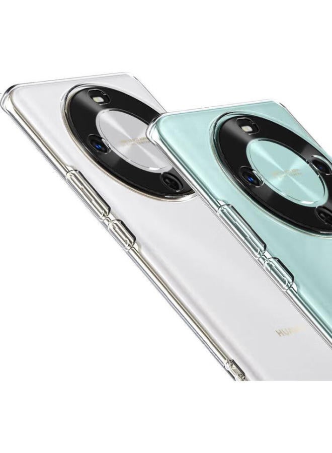YIOU Yiyou, Suitable For Huawei Enjoy 70X Phone Case, Protective Cover For Huawei Enjoy 70X, Full Lens Protection, Simple Skin-Friendly Transparent Soft Case, Reduces Fingerprints, Outer Back Shell - Image 2