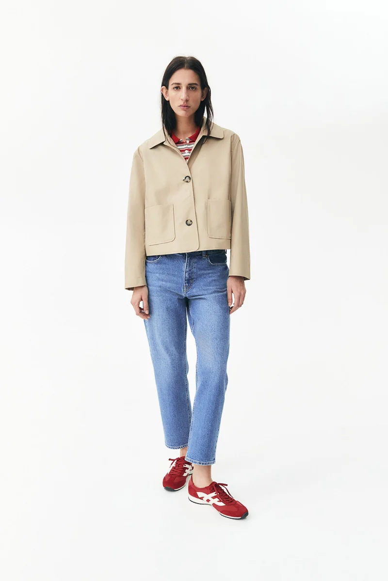 H&M Collared twill jacket