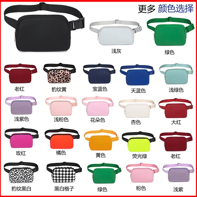 New Outdoor Sports Health Bag Running Multi-Functional Outdoor Slung Waist Bag Logo Production - Image 3