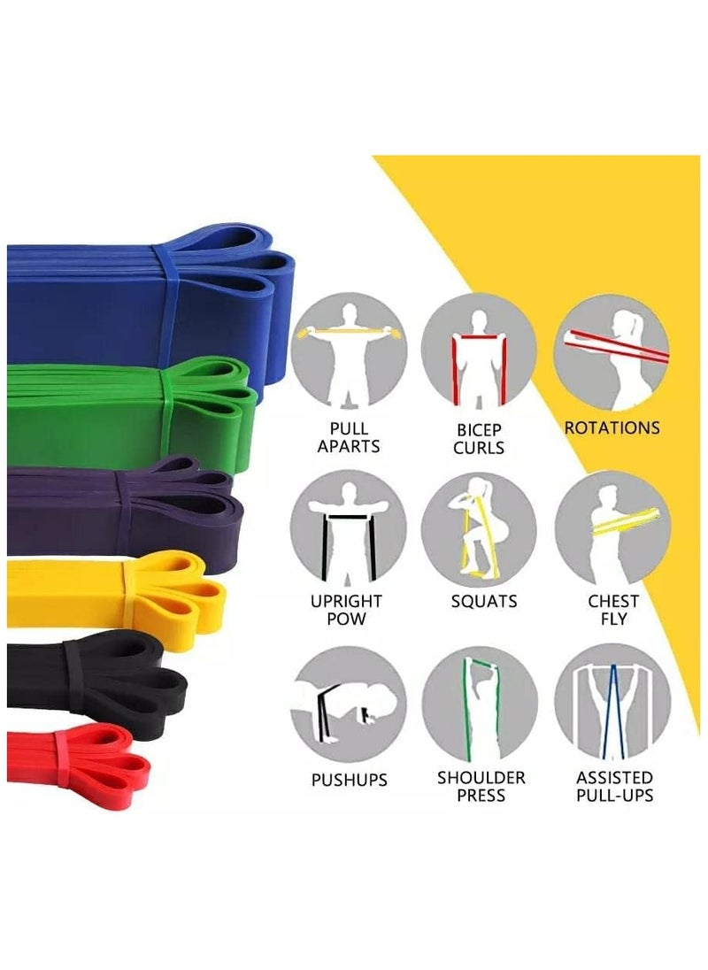 SportQ Premium Latex Resistance Band for Warm-up Stretching Muscle Strength Building Gym Training for Men and Women  - Image 3