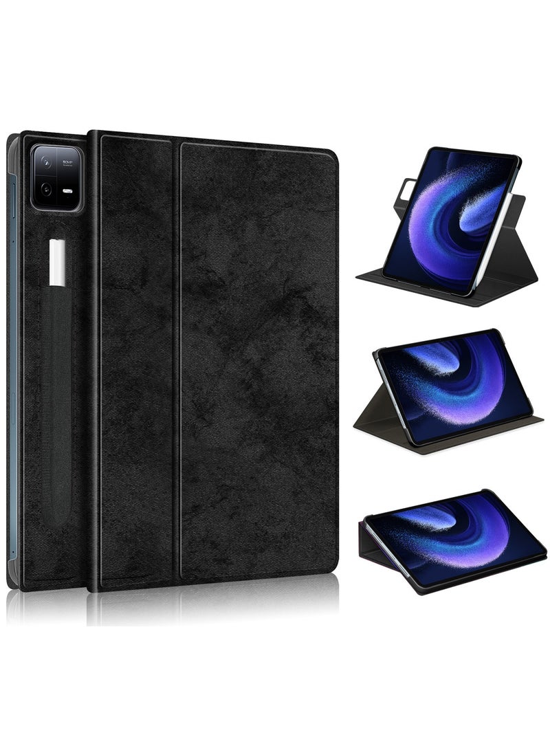 عام 360 Adjustable قابل للتعديل قطب الحال بالنسبة شاومي الوسادة 6/6 برو ، ويأتي مع حامل قلم خارجي ، مع شاومي الوسادة 6 اللوحي 11 بوصة أحدث متعددة زاوية حامل غطاء ل مي الوسادة 6 برو اللوحي - Image 1