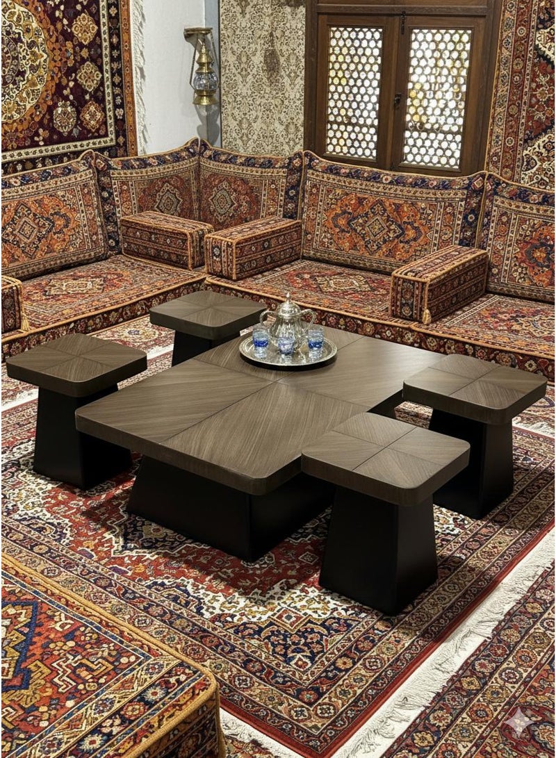 Coffee table set, with a modern design