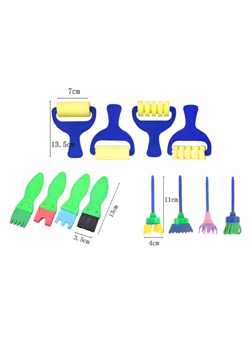 general 47-Piece Children's Painting Sponge Brush Set - Image 2
