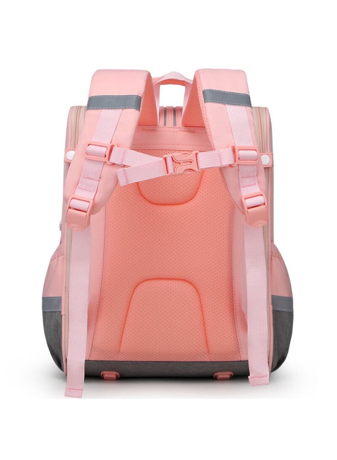 Edison Elementary School Backpack For Girls, Lightweight Spine Protection, Water-resistant, Anti-drop, Reflective Children's Backpack 2210-1g - Image 3