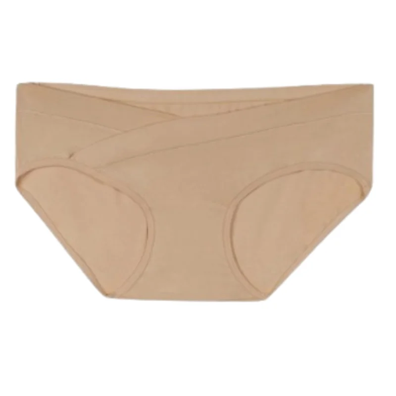TUMMY Bamboo Cotton Low-waist Maternity Panty Pack of 5 - Multicolor Pack