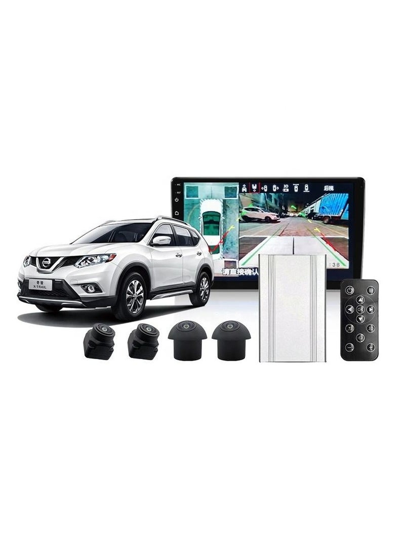 Car Camera 360 Degree Panoramic View Car Support Night Vision With 3d Bird View 360 Degree Car Security Camera System