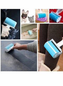 KASTWAVE Sticky Lint Roller 5 Pack Pet Epilator Kit with Cover, Reusable Pet Hair Remover Roller Washable Dust Picker Cleaner Brush Set for Couch, Pets, Clothes, and Carpets  - Image 3