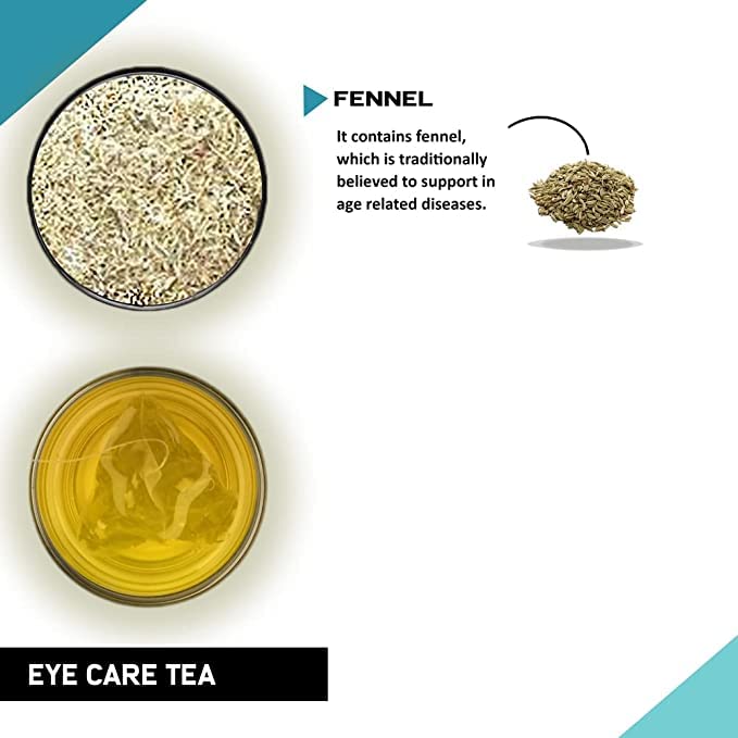 TEACURRY Eye Care Turmeric Tea (30 Tea Bags, Pack Of 1 Moth)-Helps With Eye Health, Vision, Power, Eyesight-Eye Care 100%-Tea Bags For Eyes,100 Grams - Image 4