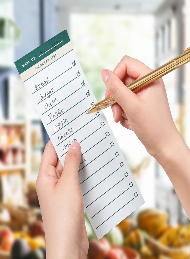 Paperell Weekly Magnetic Meal Planner & Tear Off Grocery List - 7 x 10 Inch Menu Planner Notepad for Fridge - Grocery Shopping List Notepad -Dinner List for Refrigerator - (Large Planner with 60 Sheets - 7 x - Image 5