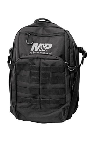 Smith & Wesson M&P Duty Series Small Backpack with Weather Resistance, Ballistic Fabric Construction and MOLLE for Hunting, Range, Travel and Sport, Black - Image 4