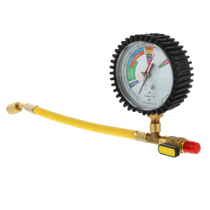 Pressure Gauge for Air Conditioning HVAC Refrigeration System with Digital Display Durable Easy Operation - Image 2