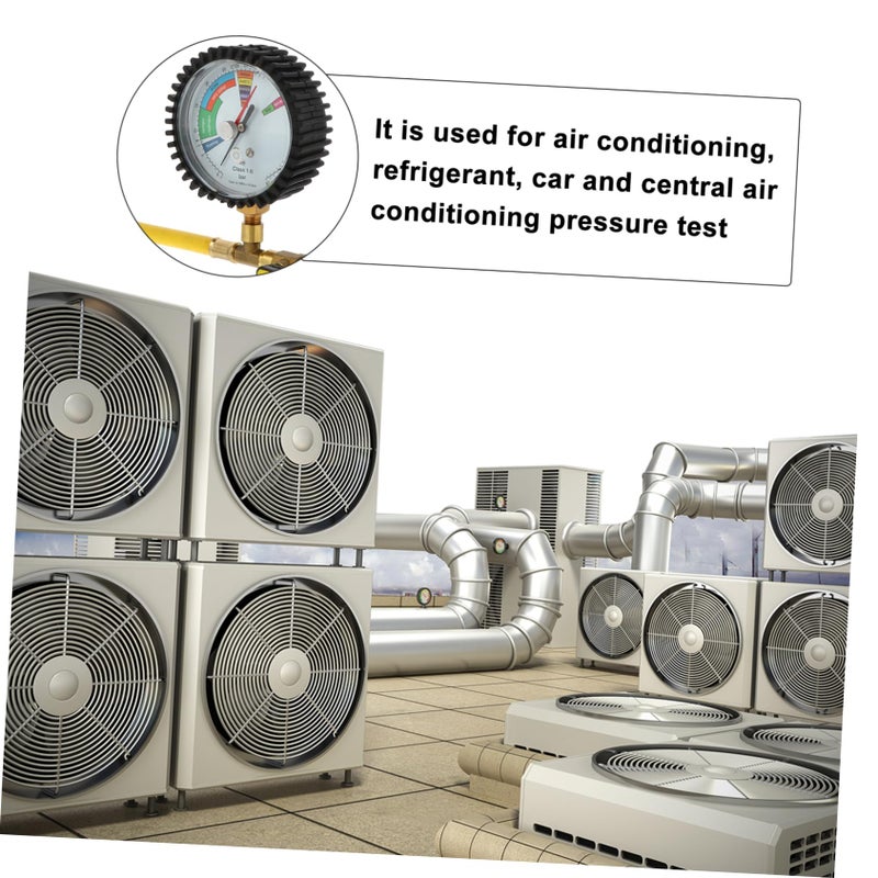 Pressure Gauge for Air Conditioning HVAC Refrigeration System with Digital Display Durable Easy Operation - Image 3
