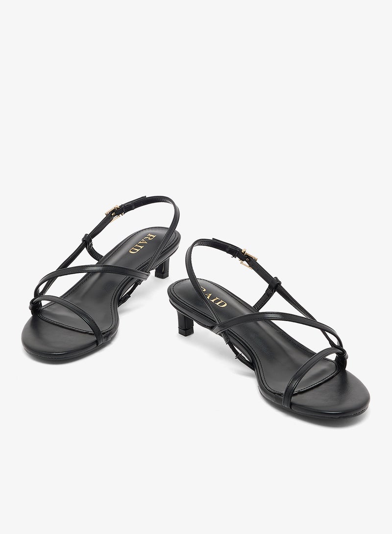 ريد صنادل بليندا بكعب وحزام خلفي - Image 4