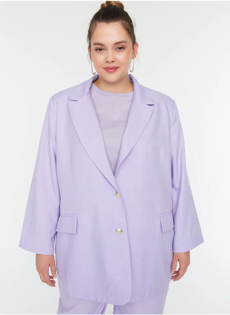 Trendyol Curve Pocket Detail Blazer