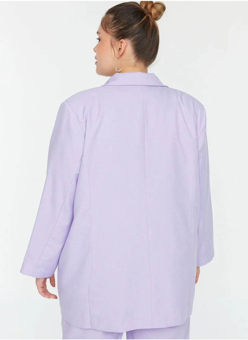 Trendyol Curve Pocket Detail Blazer