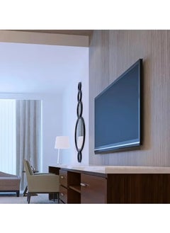 JAJEEK Fixed Type TV Wall Mount Bracket – Black – Heavy Duty Steel Wall Mount for Flat Screen TVs – Space-Saving, Low Profile Slim Design – Universal Compatibility for LED, LCD, OLED TVs (32 to 70 inch) – Easy Installation & Secure Fit for Home or Office  - Image 4