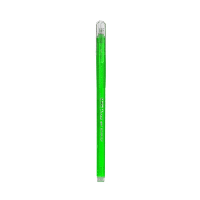 linc Ocean Classic 0.55mm Gel Pen | Green Ink | Set Of 10 - Image 3