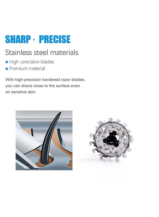 JIANCENGYB - Sh90 Replacement Heads For Philips Norelco Series 9000 Replacement Blades For Philips Electric Shaver Series 9000(S9Xxx) Series 8000(S8Xxx) Shaving Heads Upgrade Sh90 Replacement Heads Sh90/72 - Image 1