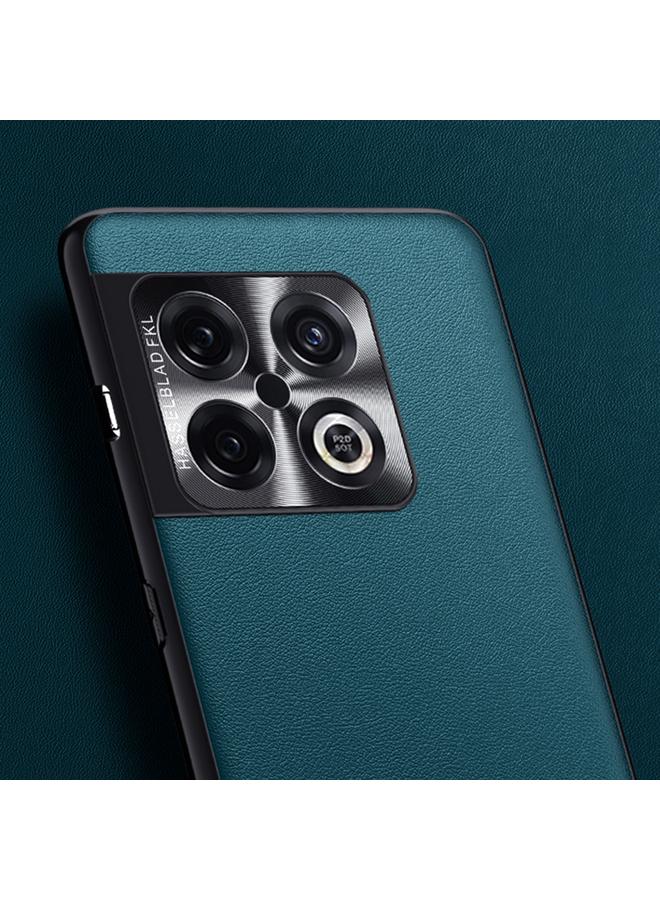 اس-توب جراب لهاتف OnePlus 10 Pro مصنوع من الجلد العادي - Image 2