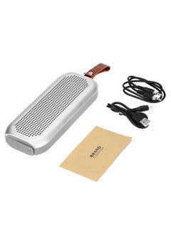 NIBEMINENT A3 Wireless Stereo Bluetooth Speaker Silver  - Image 2