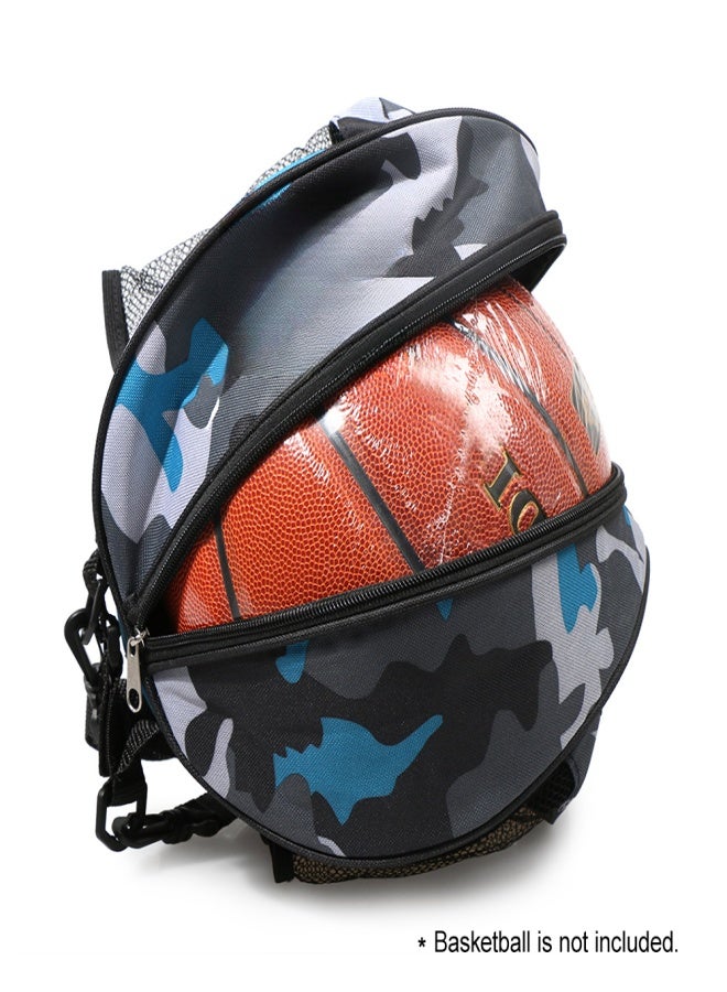 RONDING Sports Ball Round Bag Basketball Shoulder Bag Soccer Ball Football Volleyball Carrying Bag Travel Bag for Men and Women - Image 4