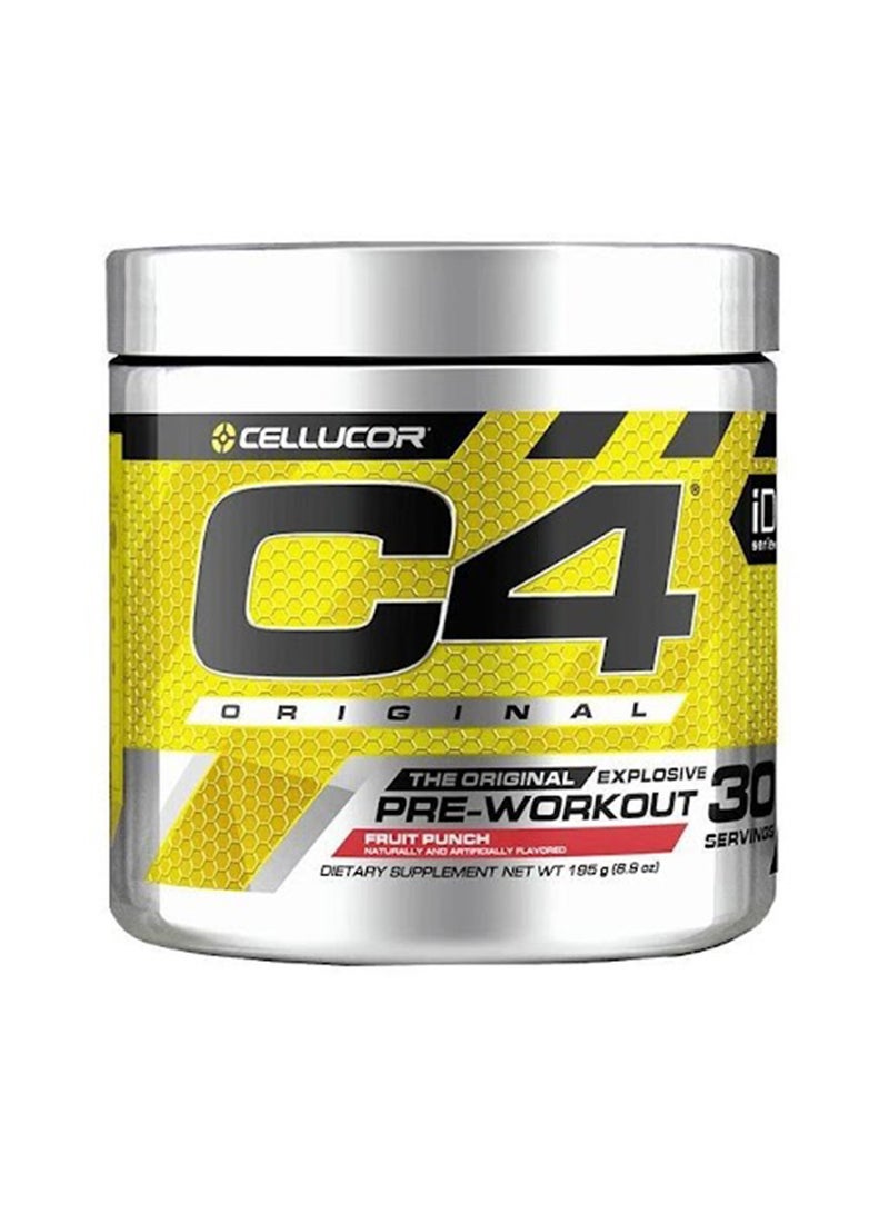 مسحوق لما قبل التمارين C4 أوريجينال بعصير الفواكه المشكل